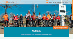 Desktop Screenshot of bikeformike.org